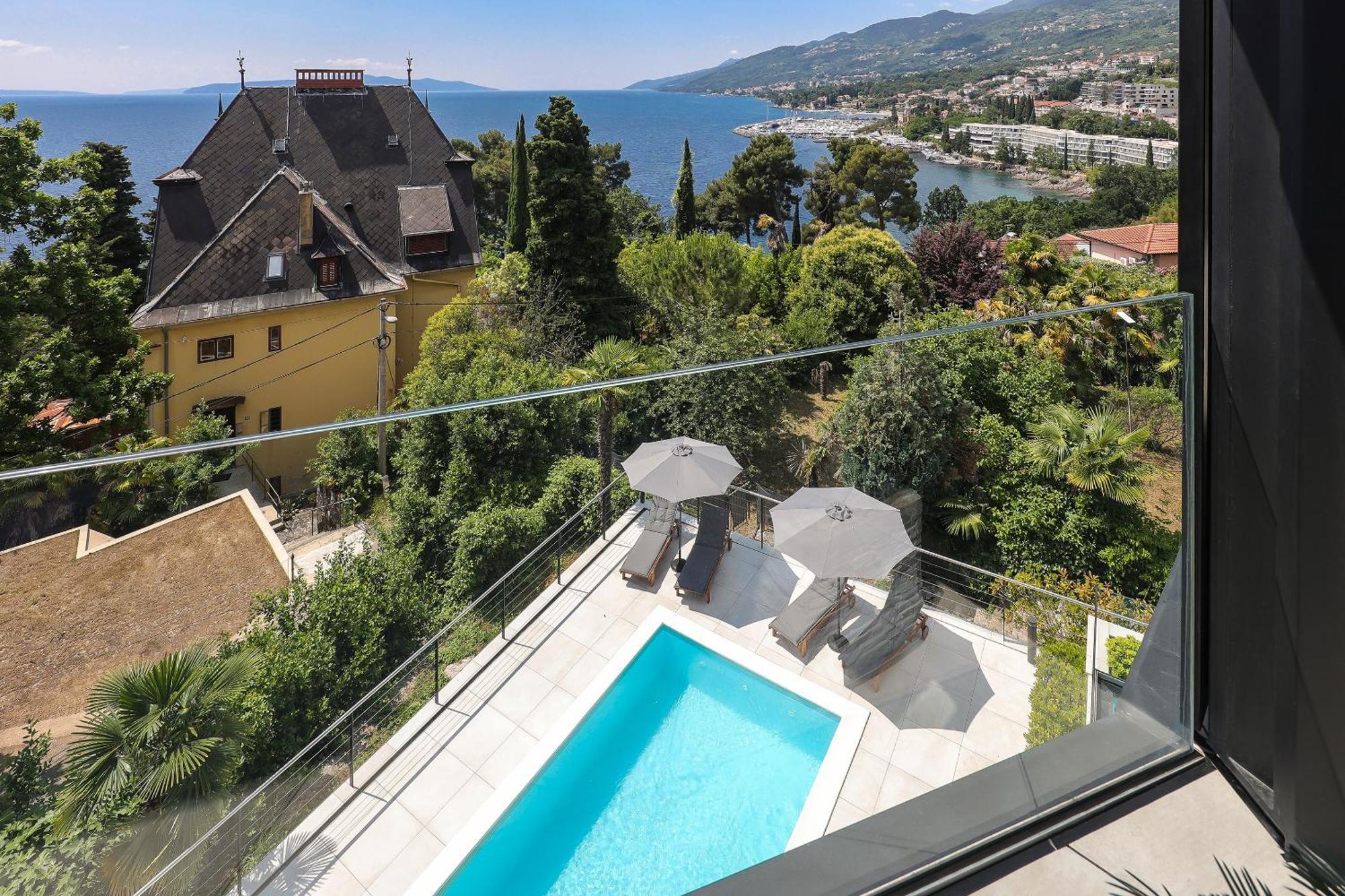 Luxury Twin Apartments Opatija Exterior foto